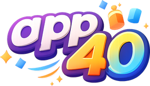 app 40 লোগো
